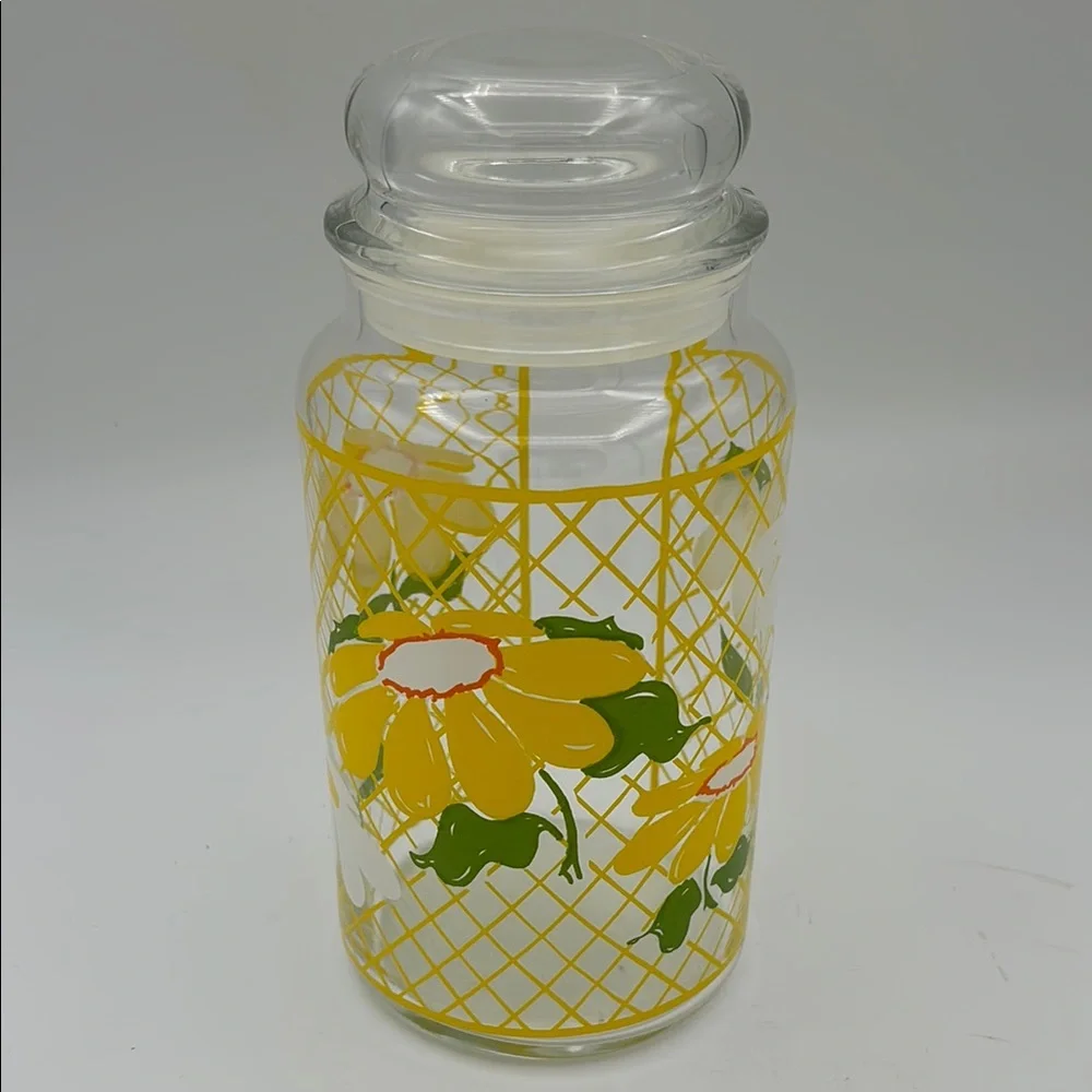 VTG MCM Hildi Daisy Canisters Set of‎ 4